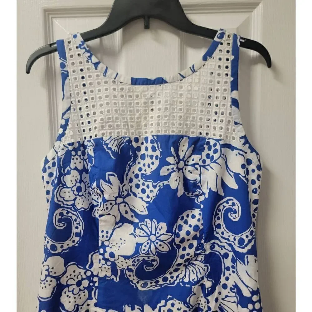 Lilly Pulitzer Marianne Floral Shift Dress 8